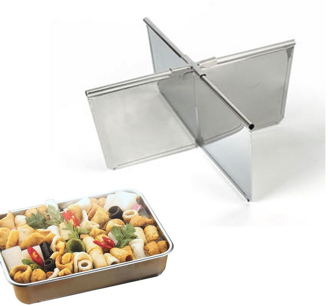 업소용 스텐 어묵 칸막이 4구 6형 오뎅 분식 식당 떡볶이 주방용품+한정사은품