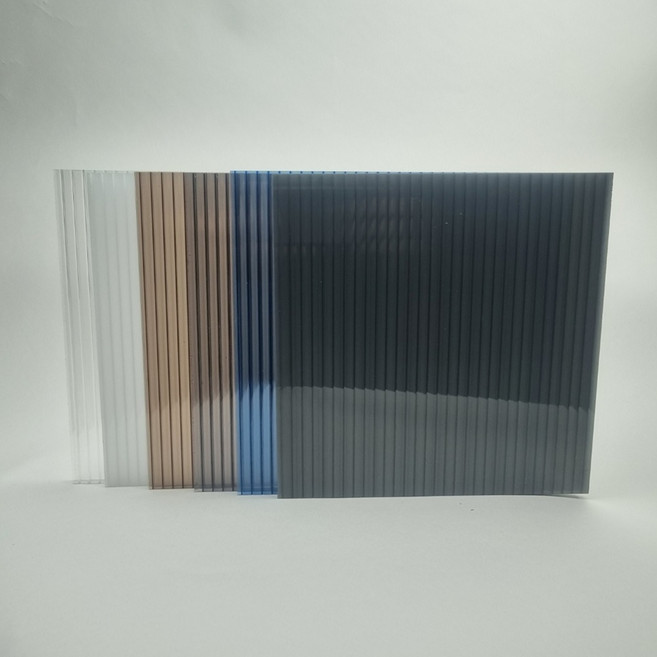 국산 폴리카보네이트 복층판 렉산 아키라이트 이중 PC판 (6T/10T/16T) 1M (무료재단), 6T, 오팔화이트, 2100mm X 1000mm, 1개