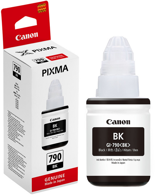 Canon 原廠墨水匣, GI-790BK 黑色, 1個
