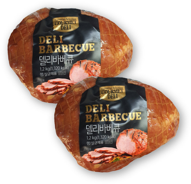 [현대프리마켓] 코스트코 사조오양 델리바베큐 햄, 1.2kg, 2개