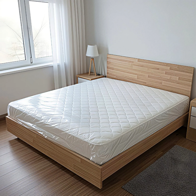 비닐전문올 두꺼운 침대매트리스비닐커버, 2.1 x 2.6 m 킹, 1개