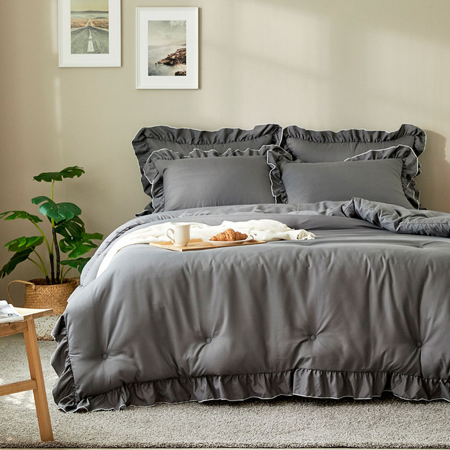 아르지오 알러지케어 프릴 침구 이불 세트