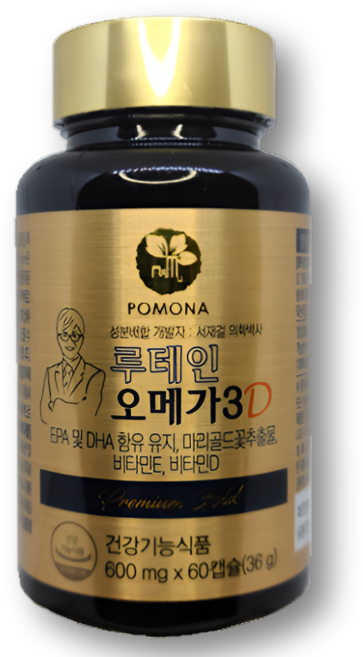 서재걸 루테인 오메가3D - 눈건강 비타민D 함유, 60정, 1개