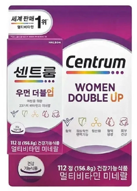 센트룸 우먼 더블업 멀티비타민, 112정, 1개 - 쿠팡