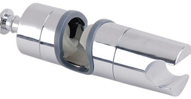 데르시 각도조절 슬라이드 샤워기 거치대 간편설치 걸이대, R1055 실버