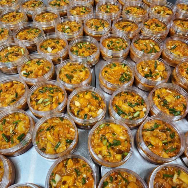 통영 당일작업 멍게비빔장 300g 1kg, 1개, 500g