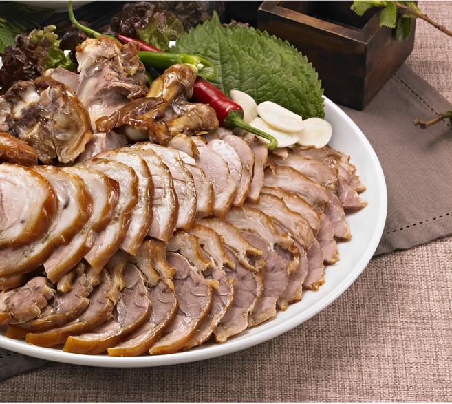 송학 양념족발 순살로만족발 국내산 400g, 1개