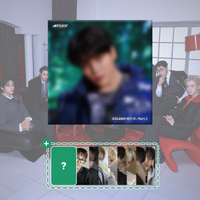 [사은품] 에이티즈 배드 골든아워 파트5 앨범 ATEEZ BAD GOLDEN HOUR DIGIPACK, 디지팩 종호 + 사은품