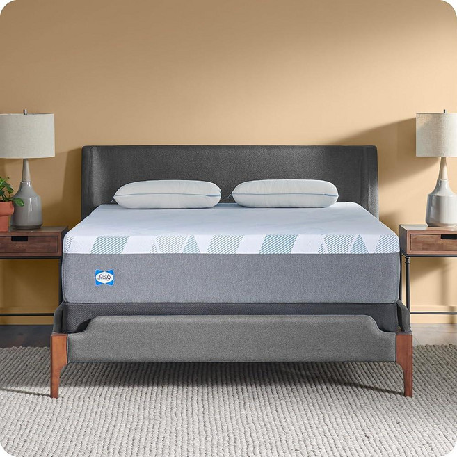 SEALY 씰리 20.3cm 8인치 메모리 폼 침대 박스 포함 트윈 269728, 12"