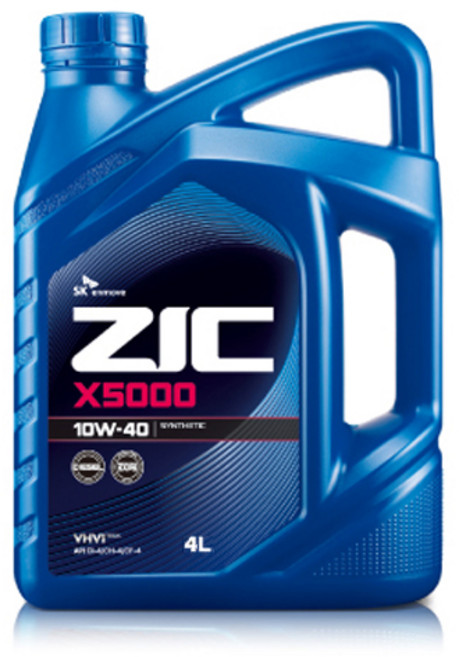 ZIC X5000 10W40 4L, 1개