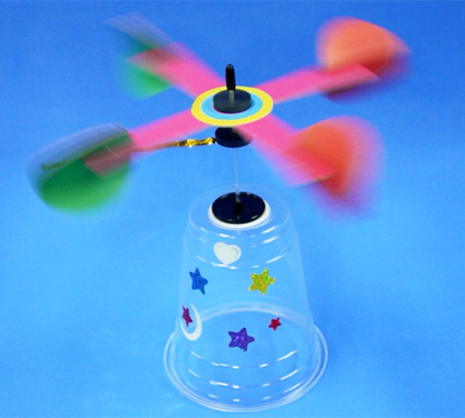 간이 풍향풍속계(자기부상)(5인 세트) 초등 DIY만들기 교육 실험키트, 단품