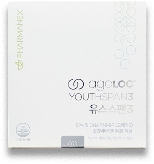 쑤기네 마켓 뉴스킨 파마넥스 에이지락 유스스팬 멀티 영양제 240정 1개(국내배송), 1개