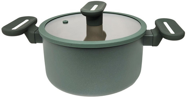 러브송 더그린 IH세라믹 코팅냄비 양수20cm 인덕션겸용, 그린, 20개, 20cm