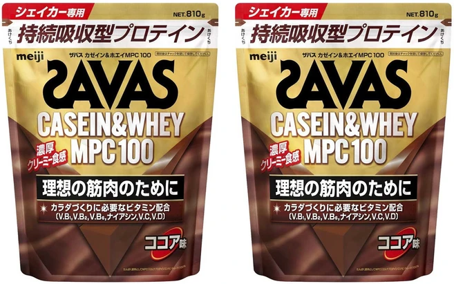 카제인 웨이 프로틴 코코아맛, 810g, 2개 - 쿠팡