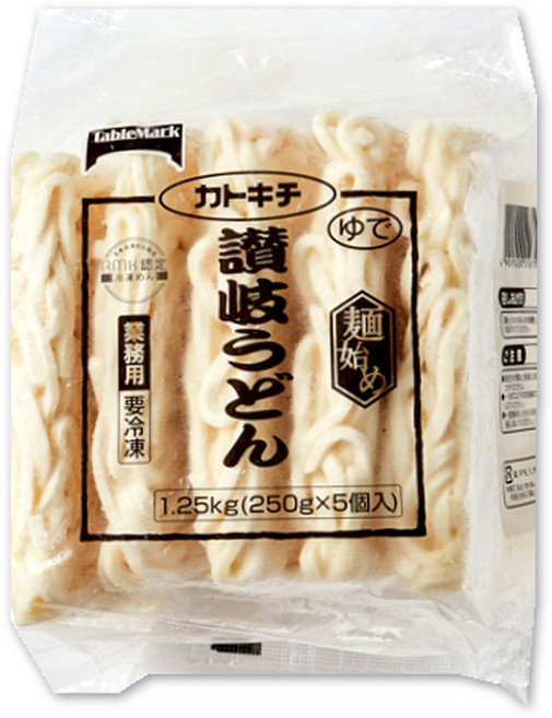 테이블마크 멘하지메 사누끼 우동1.25kg, 8개, 1.25kg