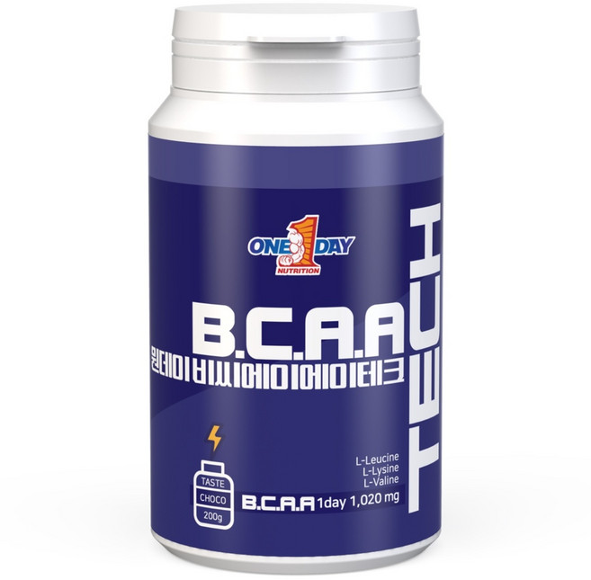 원데이뉴트리션 초코맛_BCAA테크, 1개, 200g