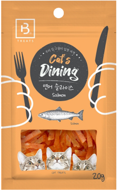 브리더랩 캣츠다이닝 고양이간식, 상세설명 참조, 20g, 1개