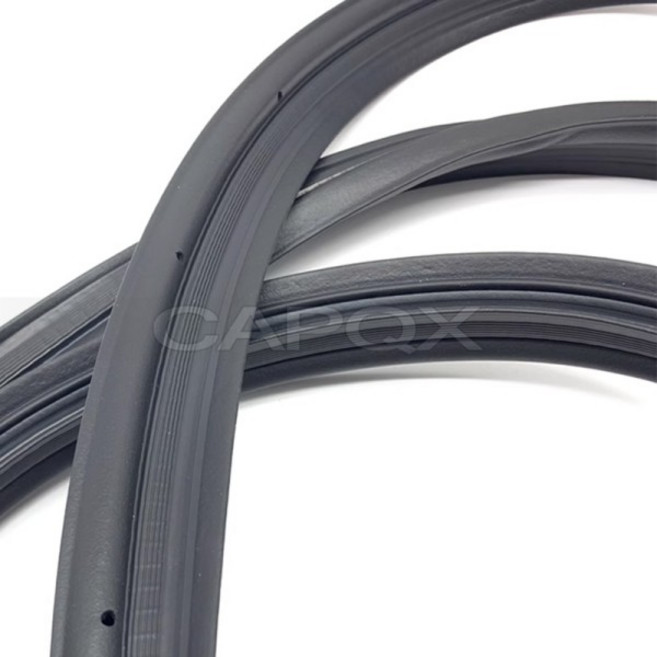 CAPQX 자동차 리어 트렁크 고무 도장 핏 재즈 2005-2007 용 씰링 테이프 게이트 스트립, 01 2005-2007 Hatchba