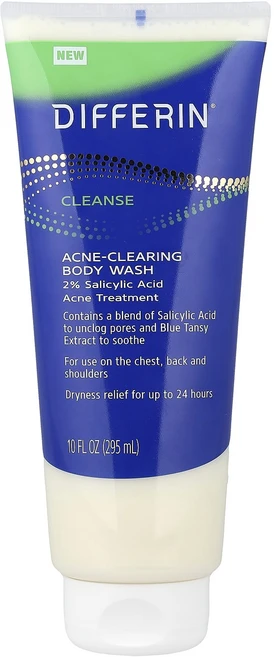특별한효과 Differin 여드름 제거 바디 워시 295ml (10fl oz) 곧일시품절됩니다, Differin여드름제거바디워시295ml10floz, 1개 - 쿠팡