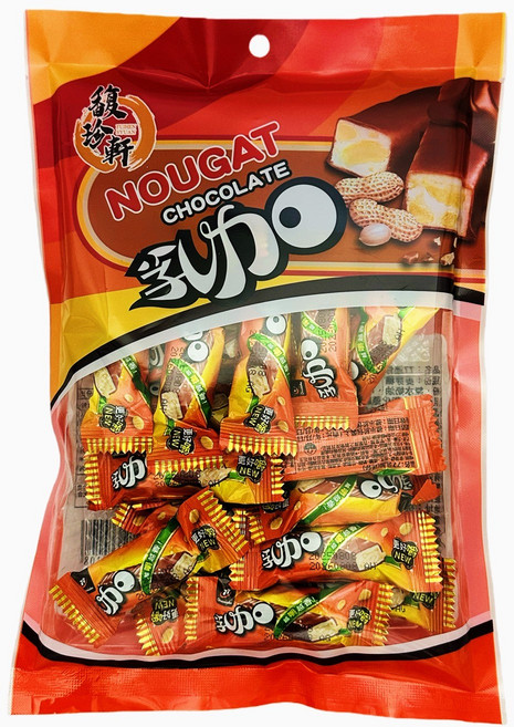 77 迷你乳加 牛軋糖巧克力, 170g, 1個