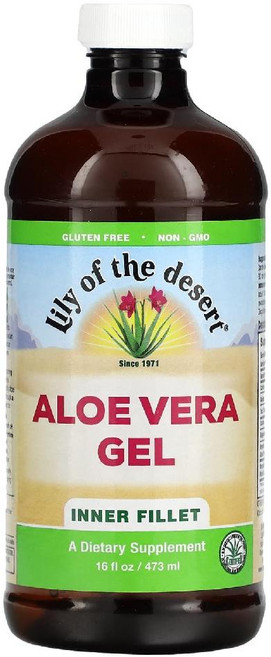 릴리오브더데저트 알로에 베라 젤 Aloe Vera Gel 액상 473ml, 1개