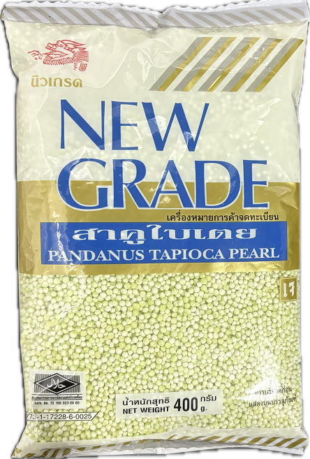 뉴그레이드 타피오카 미니 사고펄 그린, 1개, 400g