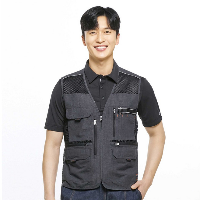 파브 작업복조끼 SM-V2303 망사조끼 안전조끼 여름, 1개