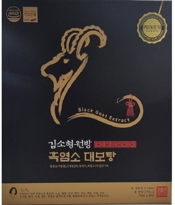 김소형원방 흑염소 대보탕, 30개, 70ml