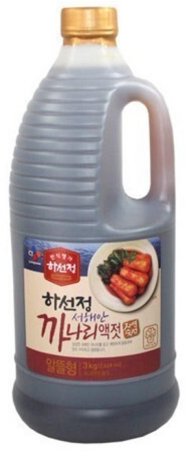 하선정 알뜰형 까나리액젓, 1개, 3kg