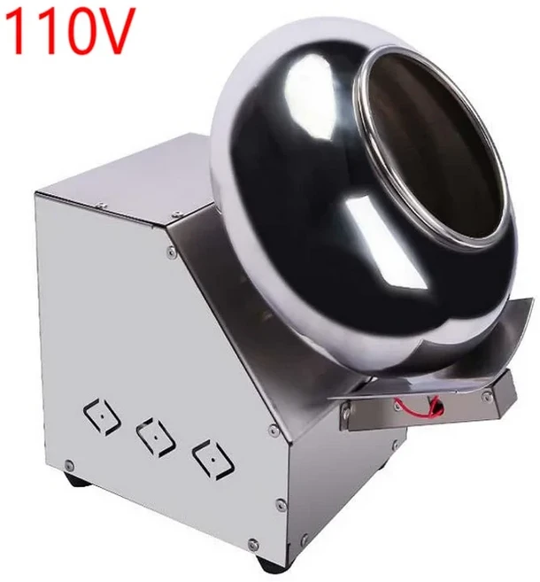 자동 견과류 땅콩 코팅 설탕 캐러멜 땅콩 빵 부스러기 견과류 코팅 팬 기계 견과류 가공 기계, 01 110V