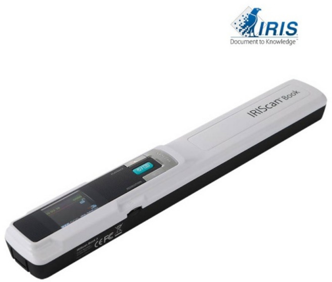 (IRIS) IRIScan Book3 휴대용 스캐너 (OCR문자인식 지원), 선택없음