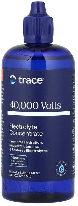 트레이스미네랄리서치 TM 스포츠 40000볼트 전해질 농축액 237ml(8fl oz), TMR00110, 1개, 237ml - 쿠팡