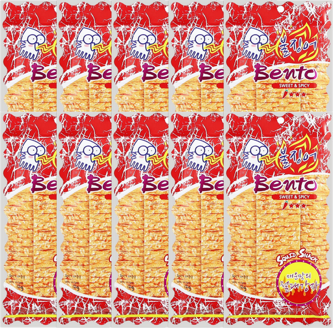 벤토불징어 스위트 앤 스파이시, 10개