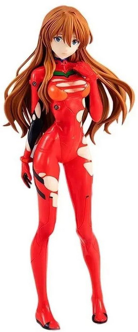 신세기 에반게리온 애니메이션 스탠딩 레드 아스카 수제품차원 인형 아야나미 레이 모델 데스크탑 장식품, 1개