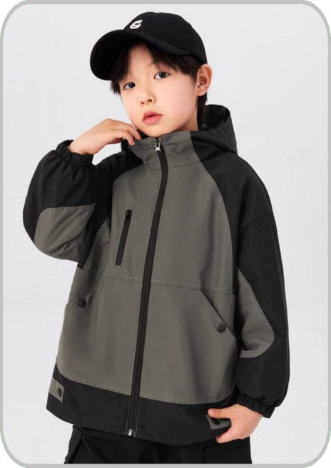 [또또데이] 투톤 바람막이