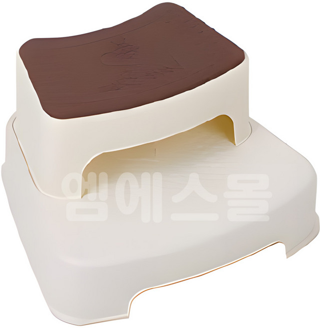 베베솜 러비 프리미엄 디딤대 상하단 풀세트 색상선택, 초코, 1개