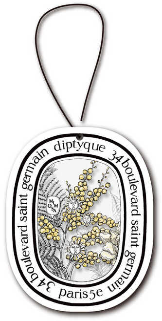 掛式香薰片 車用 居家 辦公室 廁所 衣櫥 包包 香味持久 清新 香氛, 1個, 含羞草,OPP袋 獨立包裝