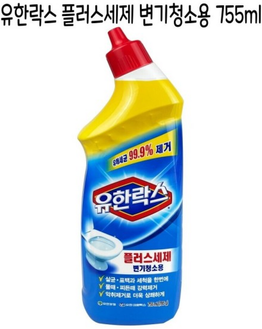 유한플러스 세제 변 기청소용 /뚫어뻥/펑크린/배수구/클리너/욕실/세정제/뚜러/화장실/청소/드릴펑, 1개, 755ml
