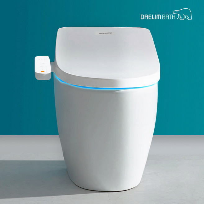 대림바스 신형 IPX7 방수 비데 풀터치 LED조명 올인원 쾌변유도 집중버블세정 마사지 DDS-S160A, 고객직접설치