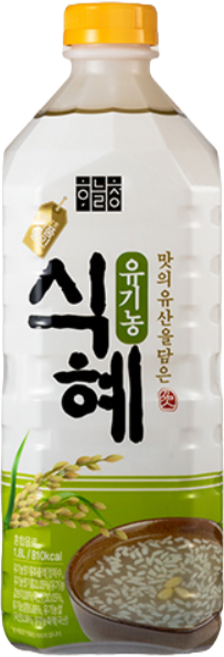 하늘청 유기농 식혜, 1.8L, 3개