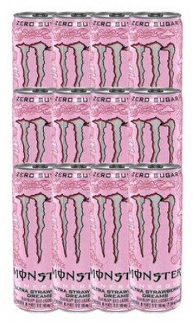 몬스터에너지 스트로베리 드림즈, 355ml, 12개입