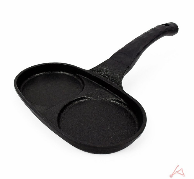 컴팩트한 디자인의 계란 후라이팬, IH 2구, 1개, 52cm
