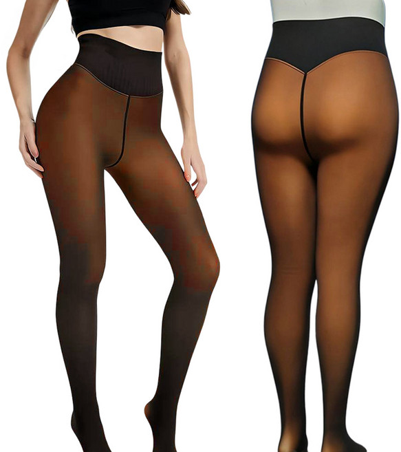 따뜻하고 날씬해보이는 4가지 착시기모 스타킹 편한 겨울 빅사이즈 플러스사이즈 스타킹