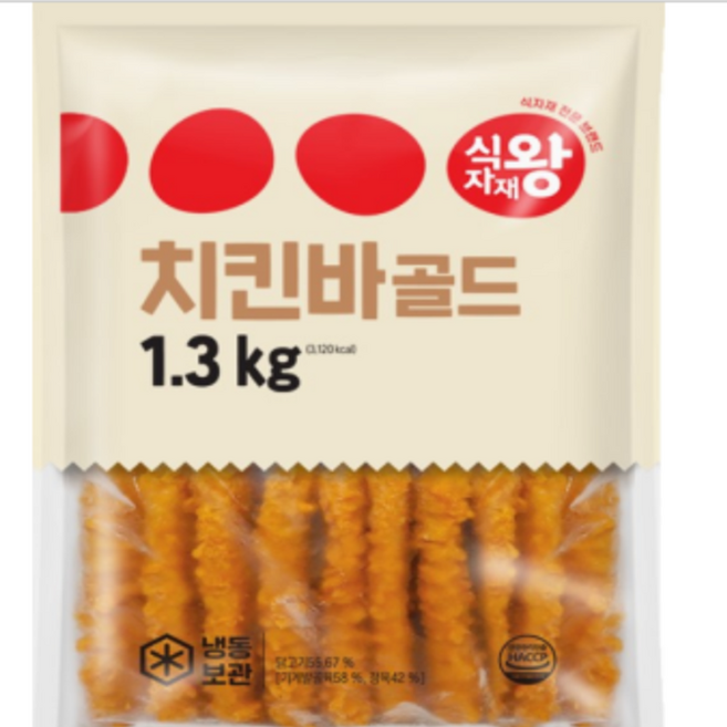 식자재왕 치킨바 골드, 1개, 1.3kg