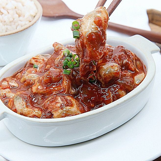 국내산 굴무침 굴젓 어리굴젓, 180g, 1개