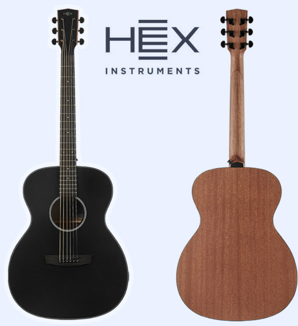 소리좋은 통기타 헥스 F200 M/BT 무광 탑솔리드 OM바디 기타, 1개, 블랙 무