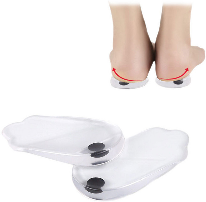 대/중/소 자석 오다리 패드 뒤꿈치 쿠션 패드 휜다리 쿠션 발뒷꿈치 젤패드 오다리깔창