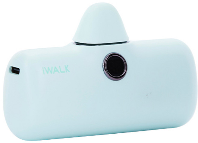 iWALK直插式電量顯示行動電源 超迷你無線口袋行動電源, iwalk 5代 安卓/綠色(pro)