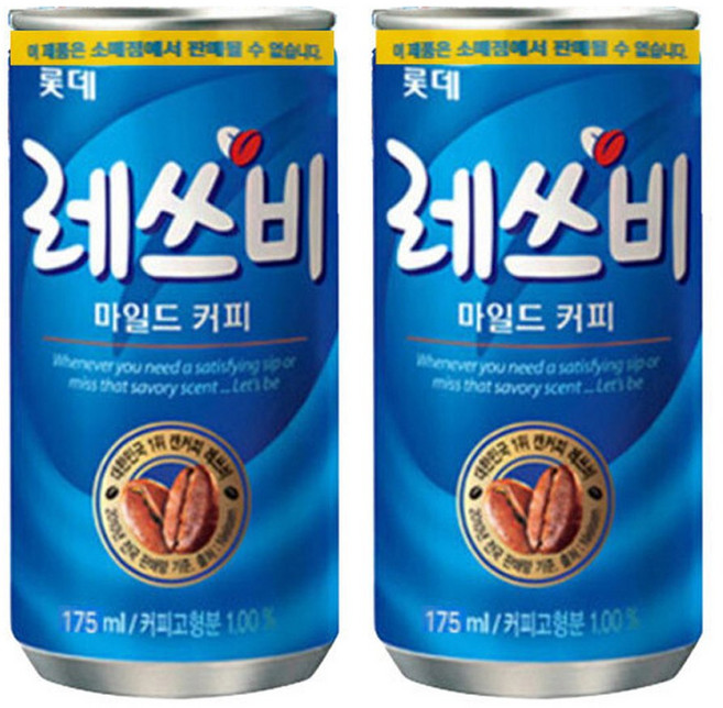 레쓰비 150ml x 90캔 캔커피 커피음료 캔음료수 음료수, 90개, 1개입