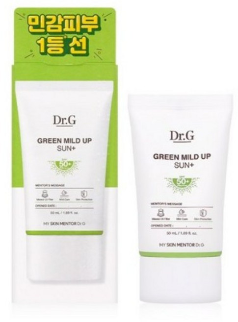 닥터지 그린 마일드 업 선 플러스 SPF50+ PA++++, 50ml, 1개